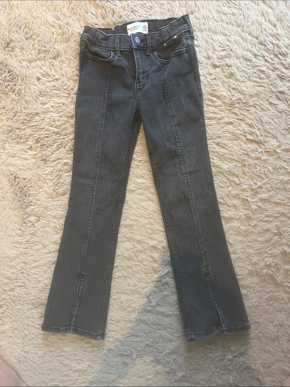 abercrombie kids Dark Gray Flared Jeans